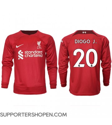 Liverpool Diogo Jota #20 Hemma Matchtröja 2022-23 Långärmad